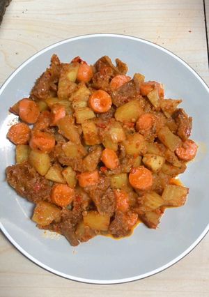 Foto resep Balado kentang sosis