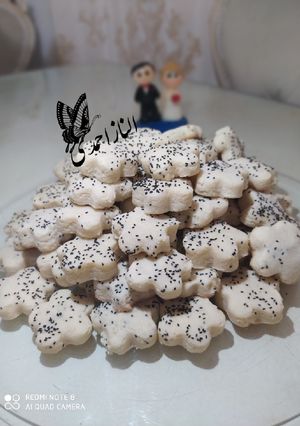عکسی از دستور شیرینی برنجی