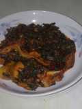 Efo riro (Vegetable soup)