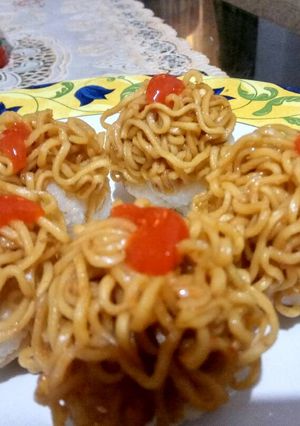 Foto resep Sushi Indomie Hot