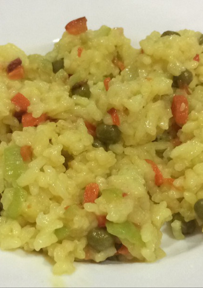 Una foto de Arroz con verduras