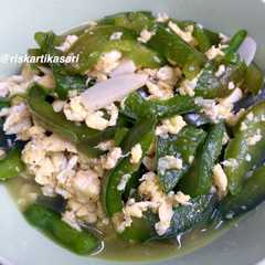 A picture of Tumis Paprika Dan Telur.