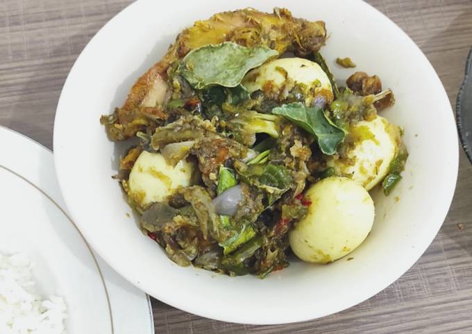 Ayam Telur Cabe Ijo