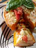 Zapallo coreanito relleno con verduras