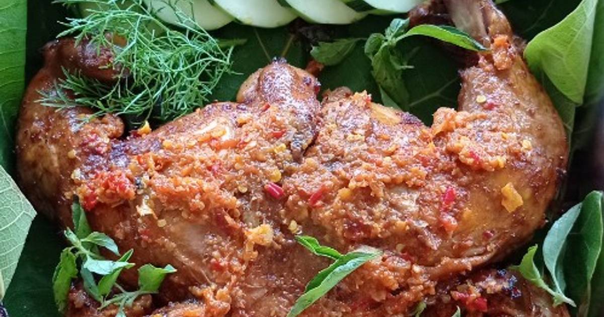 Resep Ayam Panggang Bumbu Rujak Oleh Maria Dian Andriana Cookpad