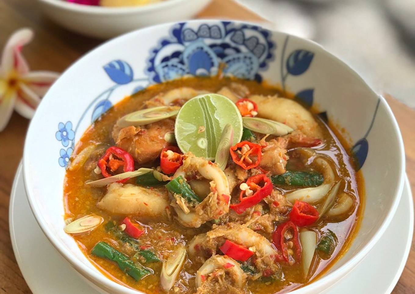 Thai Red Curry Seafood