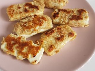 Halloumi pané