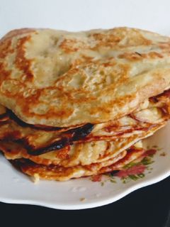 Una foto de Arepa de banano (banana o plátano)