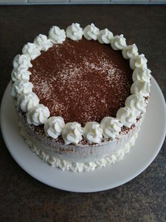 Tiramisu torta recept fotója