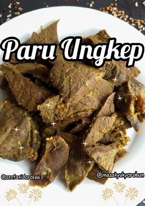 Foto resep Paru Ungkep Goreng Kering