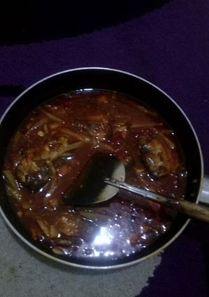 Foto resep Ikan sarden labu siam pedas
