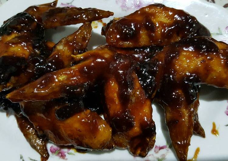 Chicken wings barbeque