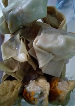Foto resep Siomay & tahu ayam