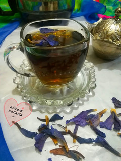 عکسی از دستور دمنوش گل گاوزبان