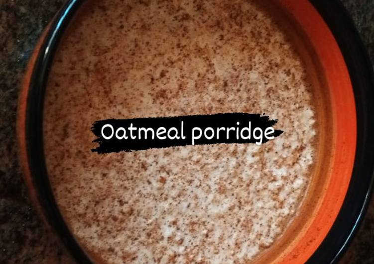 Microwave oatmeal porridge