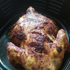 A picture of Grilled whole chicken.