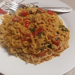 A picture of Palmoil toma noodles.