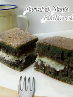 Foto resep Martabak manis blackforest keju