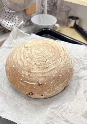 紅茶蔓越莓歐式麵包 的食譜成品照片