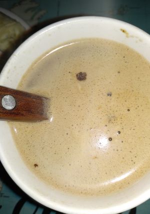 Una foto de Capuchino vegan para comenzar el día