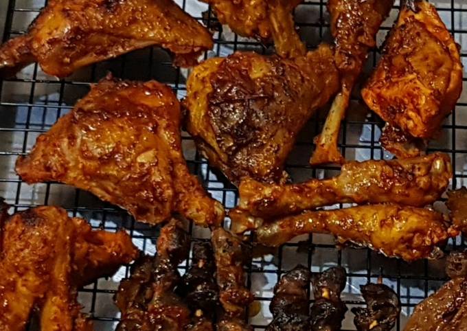 Resep Ayam Bakar Cabe Bawang oleh Doris Sjafei - Cookpad