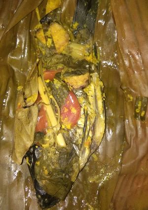 Foto resep Pepes ikan mas