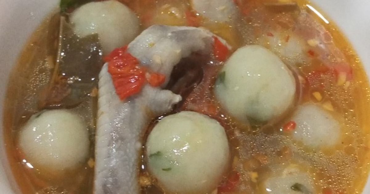 Cilok kuah goang