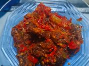 Gambar dendeng cabe merah
