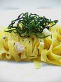 Tagliatelle with Monkfish and White Asparagus Cream