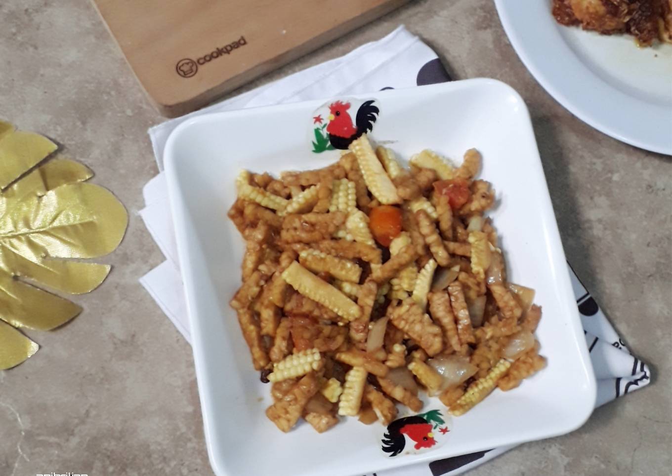 Tumis puntren tempe