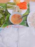 Bánh tráng cuốn thịt heo