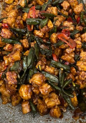 Foto resep Oseng Tempe Kacang Panjang