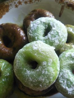 Foto resep Donat pandan