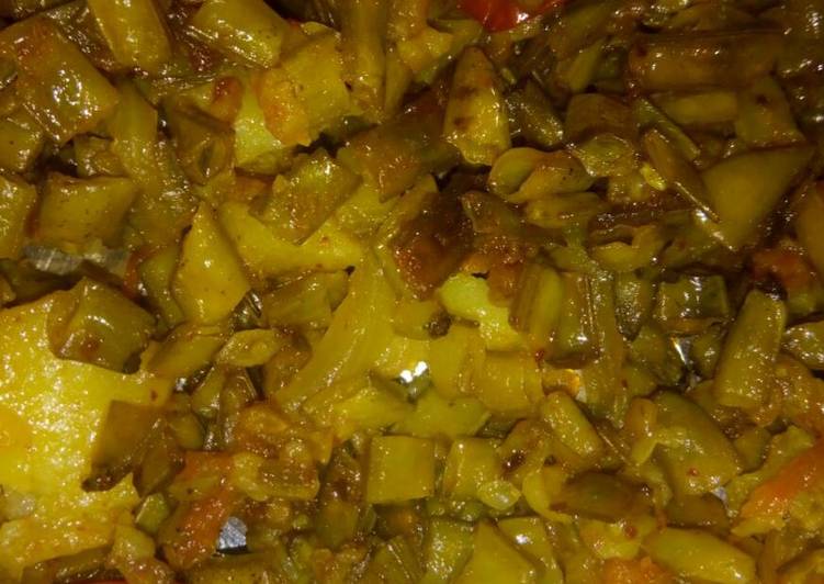 Recipe of Quick Gwar beans vegetable