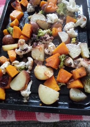 Una foto de Verduras asadas 2