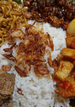 Foto resep Nasi uduk santan instan