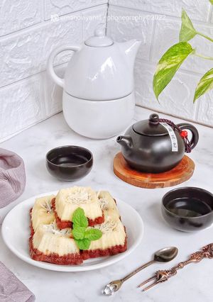 Foto resep Bolu Susu Saus Cokelat