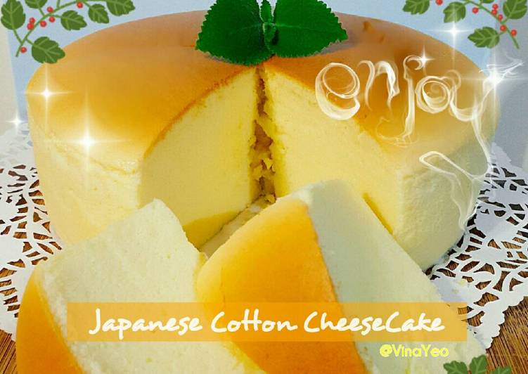Resep 🍒Japanese Cotton Cheese Cake🍒 yang Sempurna