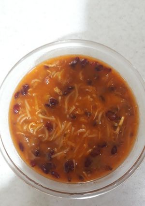 عکسی از دستور سوپ مرغ خوشمزه