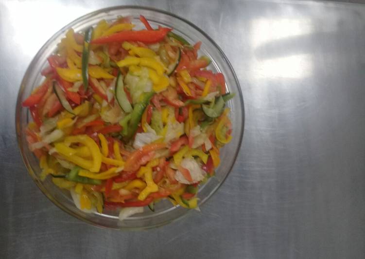 Recipe: Delicious Mixed Vegetable salad