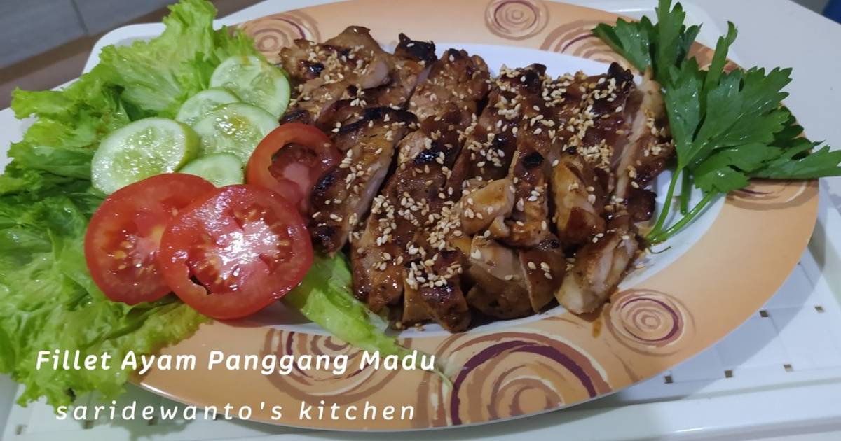 Resep Fillet Ayam Panggang Madu Oleh Sari Dewanto Cookpad
