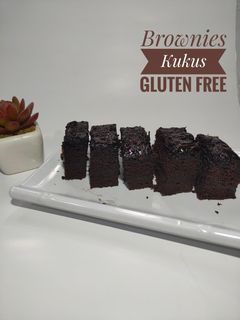 Foto resep 420. Brownies Kukus Gluten Free (Tepung Mocaf)