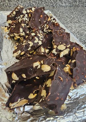 Una foto de Chocolate con Maní