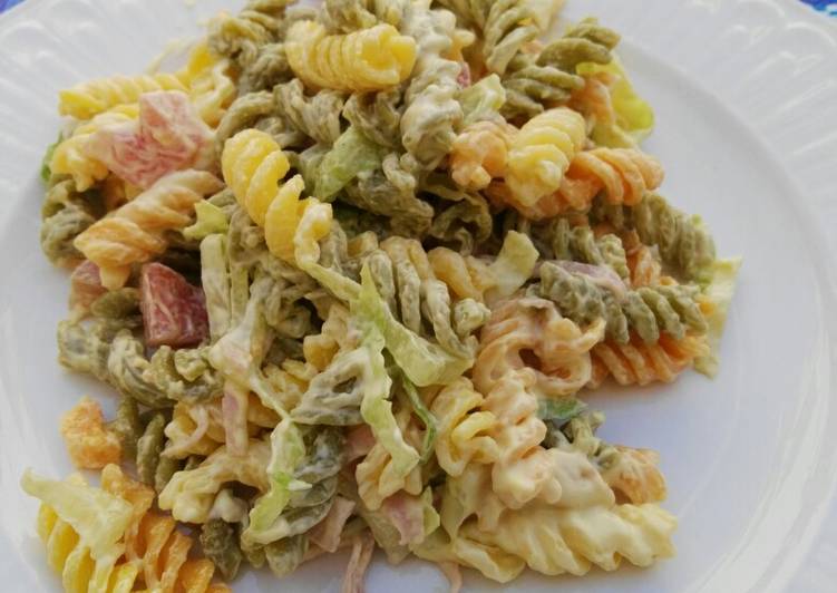 Ensalada de fusilli sin gluten Receta de hoy_cocina_lisson (Pilar