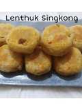 Lenthok Singkong (Perkedel singkong pelengkap Soto Lenthok)