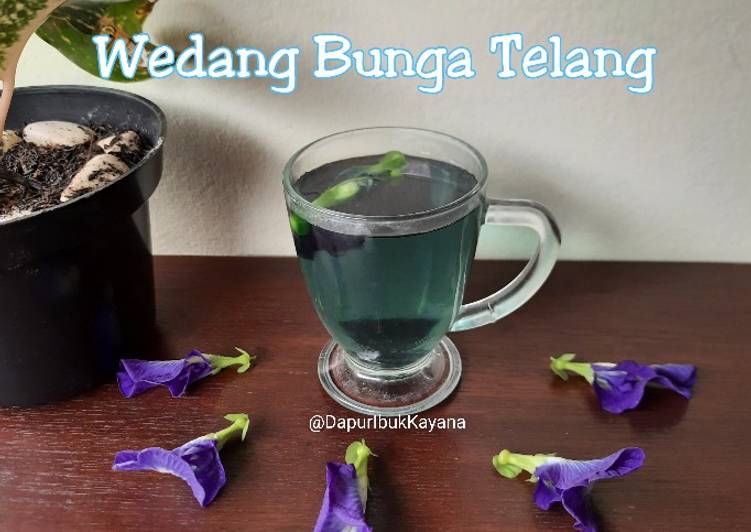 {Cara Membuat 415. Wedang Bunga Telang Kekinian