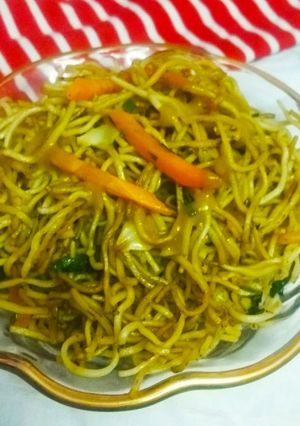 A picture of Veg Hakka Noodles.