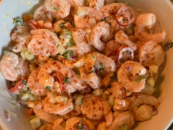 Recipe Salad Udang Klasik which Delicious