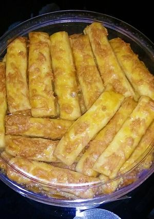 Foto resep Kue kering keju kastengel renyah gurih ngeju banget