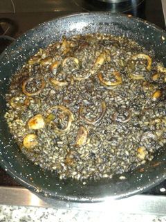 Una foto de Arroz negro